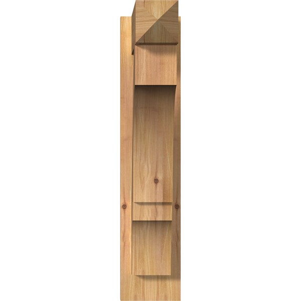 Balboa Smooth Arts And Crafts Outlooker, Western Red Cedar, 5 1/2W X 18D X 26H